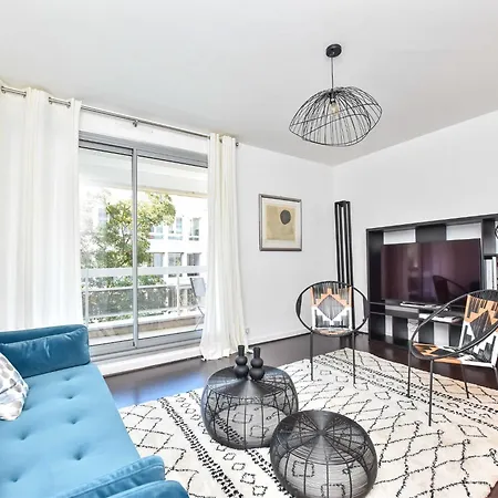 Magnificent Apartment - 1Br-2P - Auteuil Daire *